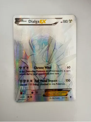 Dialga EX (carta ultra rara, lendária e brilhante) - Pokémon TCG Cards  (original em inglês)