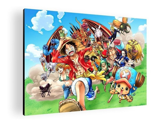 Cuadro Decorativo Moderno Mural One Piece 84x60 Mdf