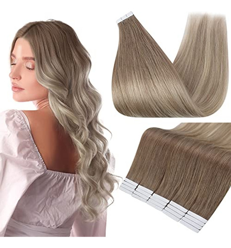 Fshine Tape In Human Hair Extensions 18 Inch Remy Bxb2d