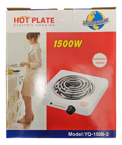 Estufa 1 Puesto Cocineta Electrica 1500w Oferta