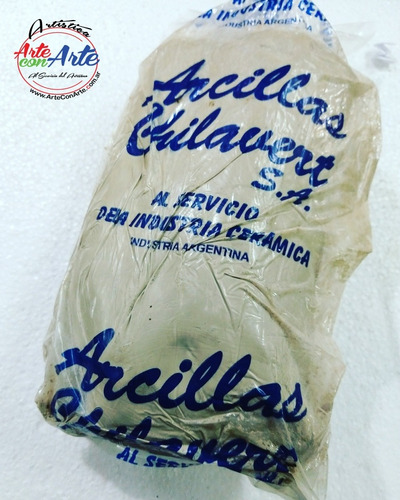 Arcilla Blanca X 10 Kilos Chilavert Ideal Alfareria
