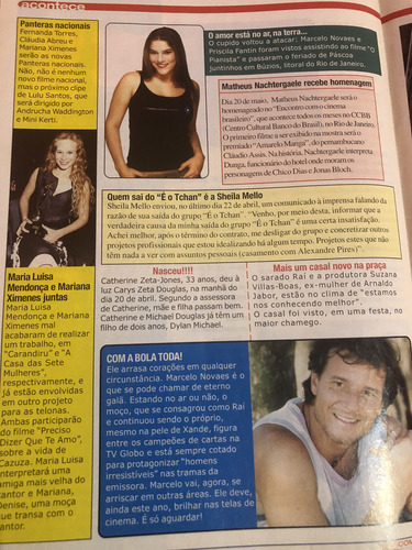 Revista7diascomvocê,gretchen,rodrigo Gretchenvanessa Camargo (Usado)