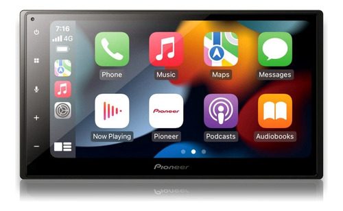 Pantalla Pioneer Dmh-a5450bt Carplay Androidauto Inalambrico