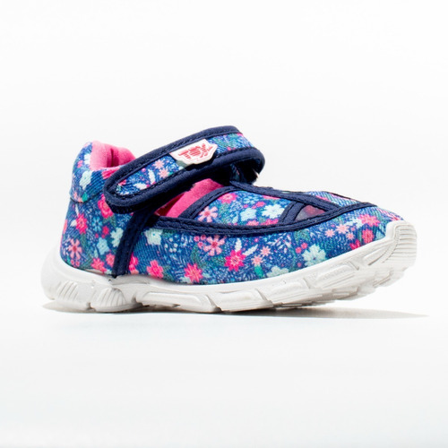 Franciscana Infantil Niñas Lona Flores (20 Al 25) H40ff