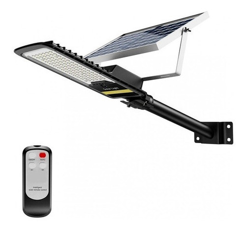 Lampara Led 80w Con Panel Solar Y Control Remoto P/exterior