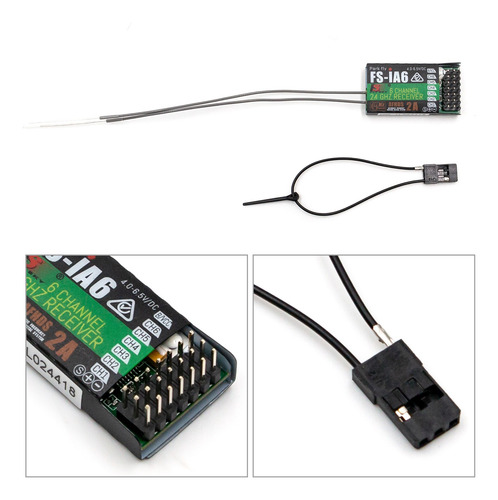 Control Remoto Afhds Flysky Fs-i6 Rc Para Transmisor De Radi