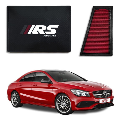 Filtro Ar Esportivo Mercedes-benz Cla 200 1.6 Turbo 2018