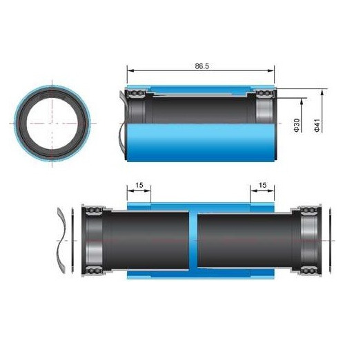 Mov Central Fsa - Pf86/41mm 41x86.5 Mm Ref 200-0012000110