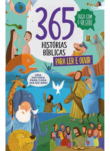 Kit Com 4 365 Histórias Bíblicas Para Ler E Ouvir Com Qr Code | Beatriz Hune