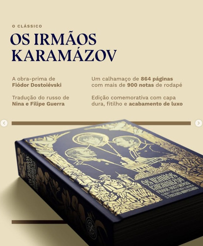 Os Irmãos Karamázov - Frete Grátis - Clube De Literatura Clássica