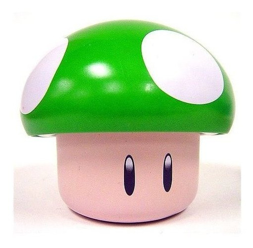 New Super Mario Brothers Green Mushroom Candy Lata, 1 Oz (28