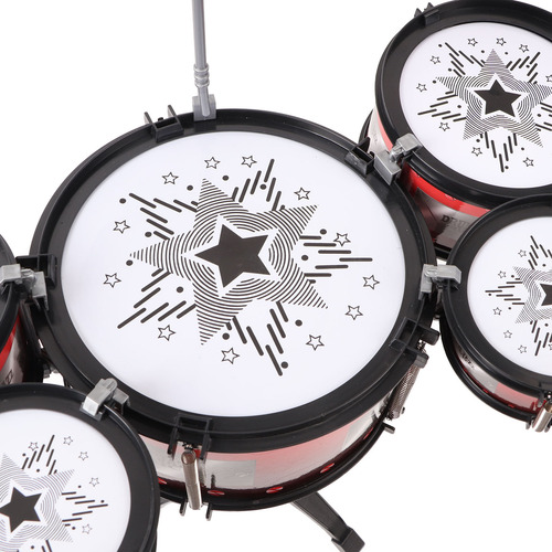Batería Rock Jazz Instrumento Musical Bajo Set De Percusión