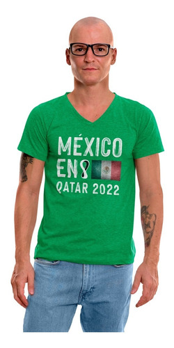 Playera Mundial - Selección Mexicana - México En Qatar 2022