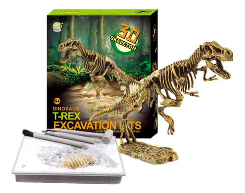 Kit De Excavación Fósil De Dinosaurio Para Niños Y Adult.