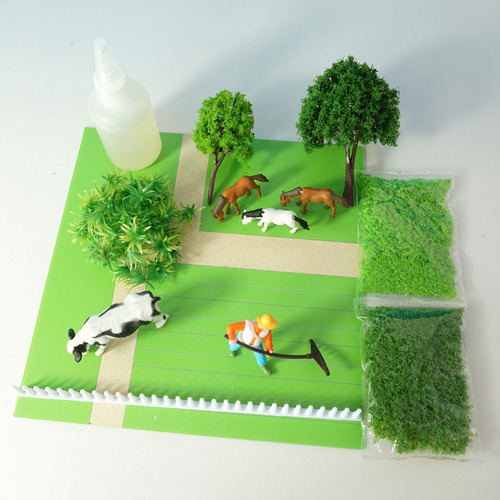 Paisaje De Árboles De Jardín, Kit De Bricolaje, Educativo