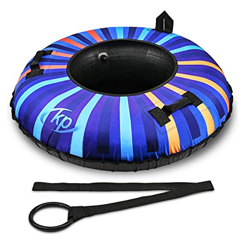 Kuptone Snow Tube Heavy Duty Inflatable 44  Large Snow Sled