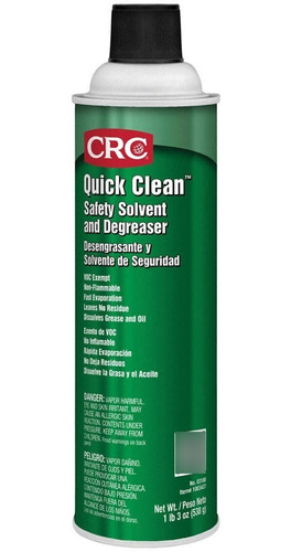 Crc Quick Clean Solvente Y Desengrasante De Seguridad 539g