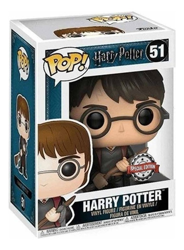 Figura De Ação Funko Pop! Harry Potter Com Firebolt #51