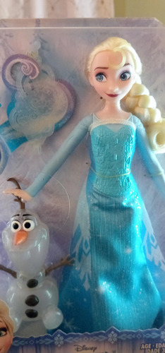 Muñeca Disney Frozen Elsa Icy Lights & Sounds Hasbro 2016