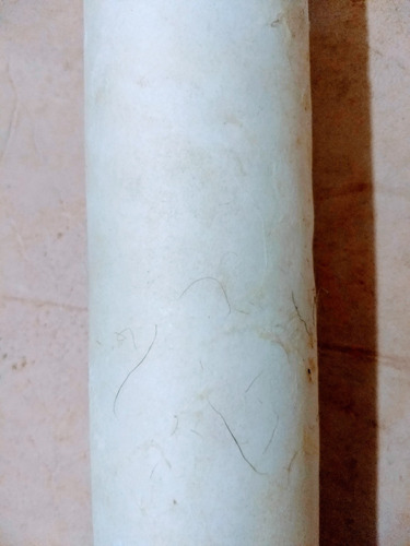 Imagen 3 de 5 de Lonja Cuero De Chivo 15 Cm Ancho 1 M Largo Blanca Grande