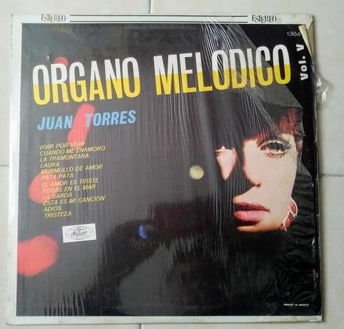 Juan Torres - Organo Melodico Vol. V Lp