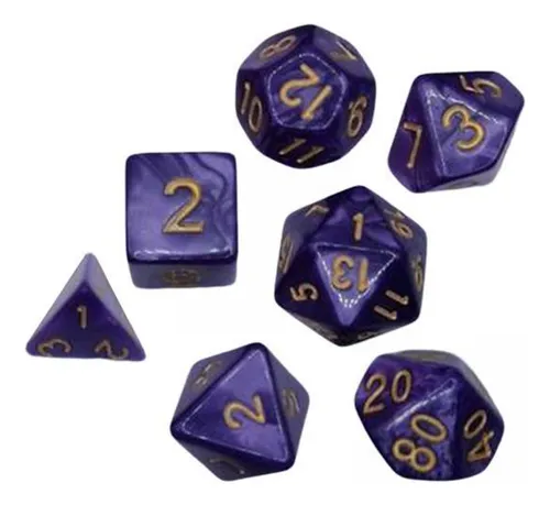 comprar 2 Juego De Dados Poliédricos 7x, Juegos De Rol Para Juegos