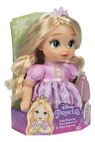 Muñeca De La Princesa Rapunzel De Disney Con Botella Y Tiara