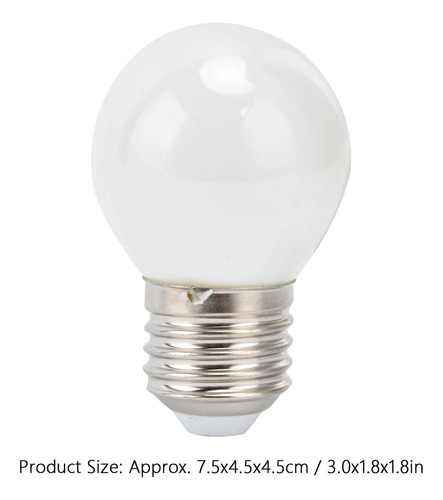 Bombilla Led Antigua De 4 W Con Filamento G45 E27, 6 Unidade
