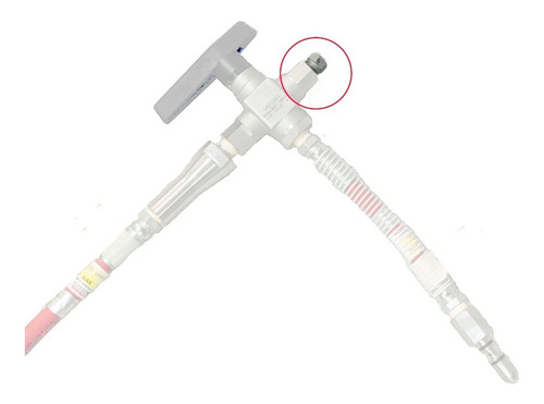 Imagen 2 de 4 de Tapón De Venteo P/ Válvula De Carga De 3 Vías 1/4 Npt Aspro