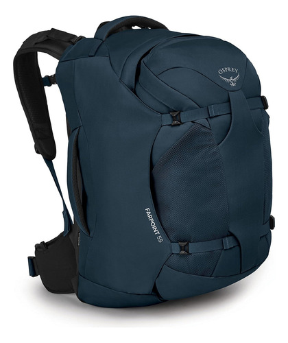 Osprey Farpoint 55l Mochila Viaje Hombre, Azul Espacial