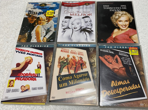 Imagem 1 de 3 de 6 Dvd - Filmes Com Marilyn Monroe