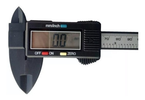 Pie Metro Digital 150mm 0.1mm Mínimo, Versión Fibra Carbono