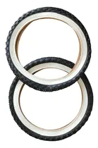 Comprar Caucho Bicicleta Rin 16 Negro Banda Blanca