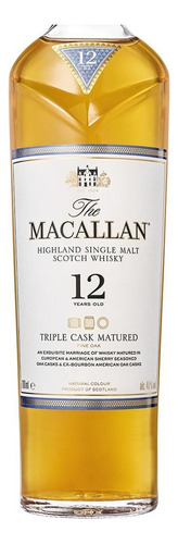 Pack De 4 Whisky The Macallan 12 Años Triple Cask 700 Ml