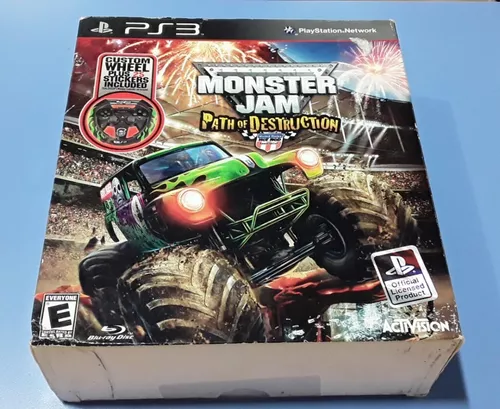 Jogo PS3 Monster Jam Path Of Destruction