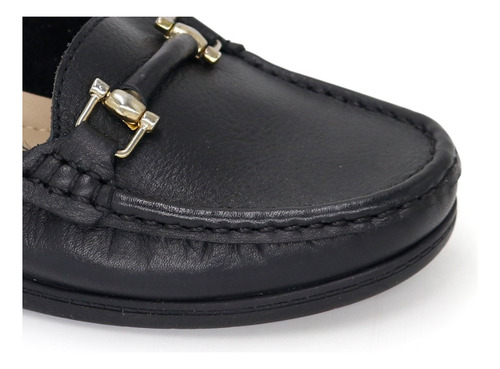 Zapato Mocasin De Dama Par&ss Kn24i2-04 Negro