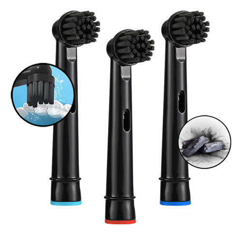 3pcs Compatible Con Cabezales Cepillo Dientes Oral-b Braun