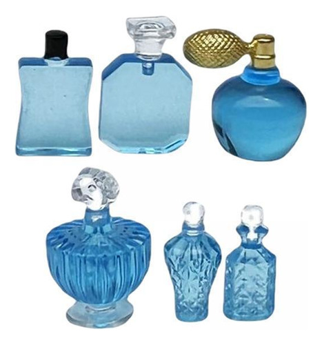 5 Perfume En Miniatura, Accesorios De Juguete A Escala 1:12,