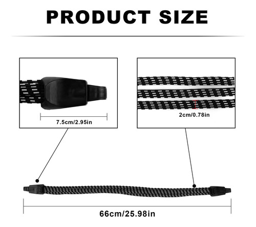 Correa De Bicicleta Elástica De 3pcs 3pcs, Cuerdas De De Con