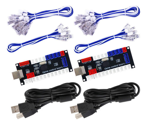 Controlador De Juegos Arcade Zero Delay 2 To Usb Encoder