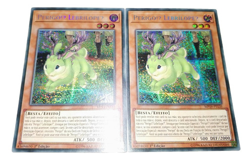 Yu-gi-oh! 2x Danger!? Jackalope? Mp19-pt139 Secretas