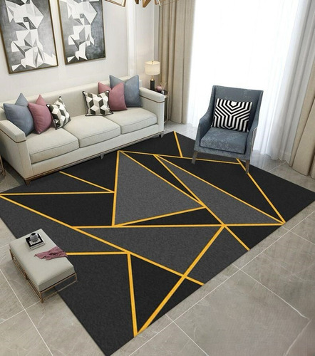 Alfombra Lisa Para Living O Dormitorio 120x170. Dp19