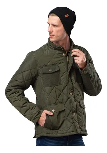 Chamarra verde olivo hombre new arrivals