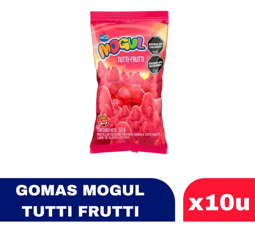 Gomas Mogul Tutti Frutti X10u - Gomitas Mogul - Tuttomax