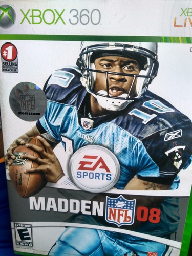 Madden 08 Xbox 360 Original , Midia Fisica 