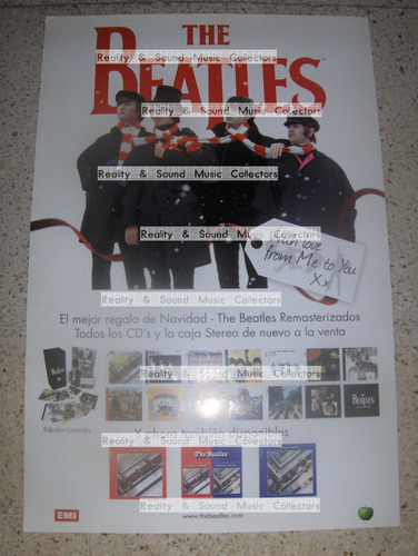 The Beatles From Me To You Poster Original Emi Mexico