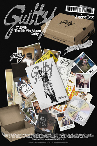 Taemin Guilty - Box Version Asia Import  Cd Nuevo