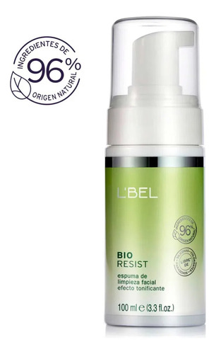 Espuma Limpieza Facial Efecto Tonificante Bio Resist Lbel