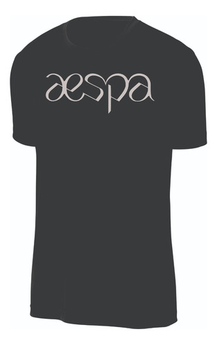 Camisetas Grupo Kpop Aespa Logo Niños Y Adultos Jk