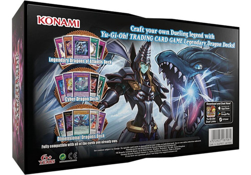 Yugioh Legendary Dragon Decks Box Legendary Dragon Decks Inglés